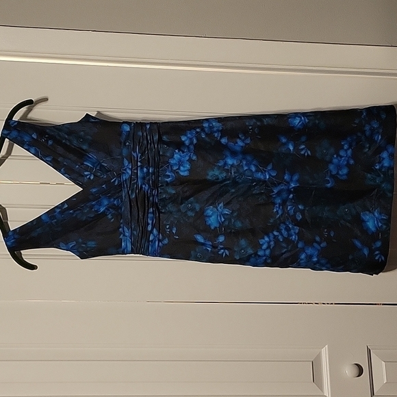 Jones Wear Dresses & Skirts - Jones New York - Jones Wear Dress Blue Floral Sheath Dress 4